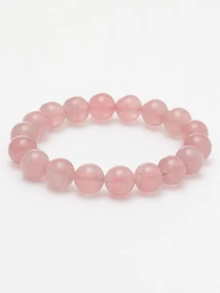 4A Grade 10mm Madagascar Rose Quartz Bracelet