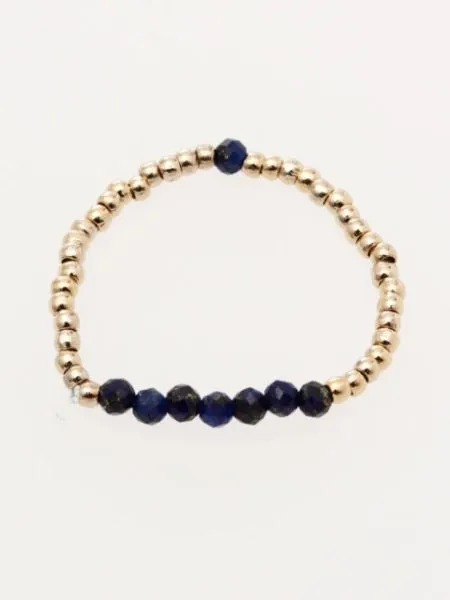 Beaded Gemstones Ring