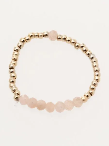 Beaded Gemstones Ring