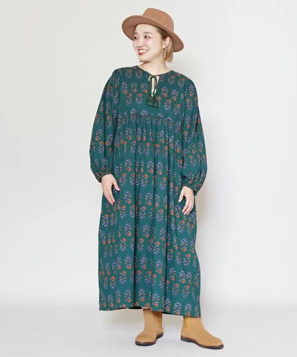 Block Print Style Dress