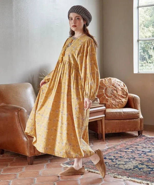 Block Print Style Dress