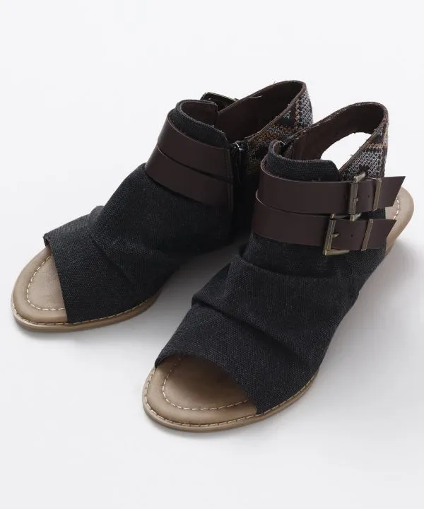 Boemian Wedge Sole Sandals