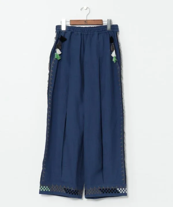 Bohemian Barrel Leg Pants