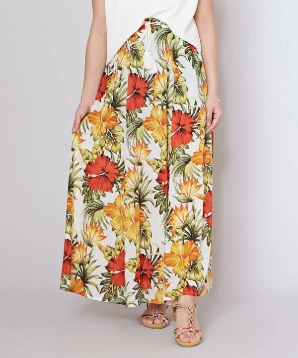 Botanical Resort Long Skirt