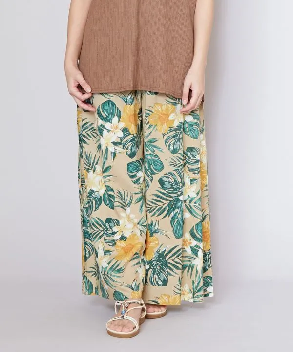 Botanical Wide Leg Pants