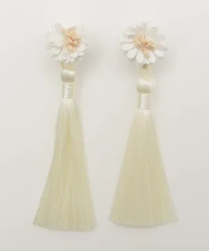 Chrysanthemum Tassel Earrings