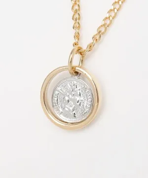 Dimensional Coin Necklace