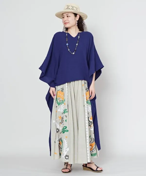 Double Gauze High Low Dress
