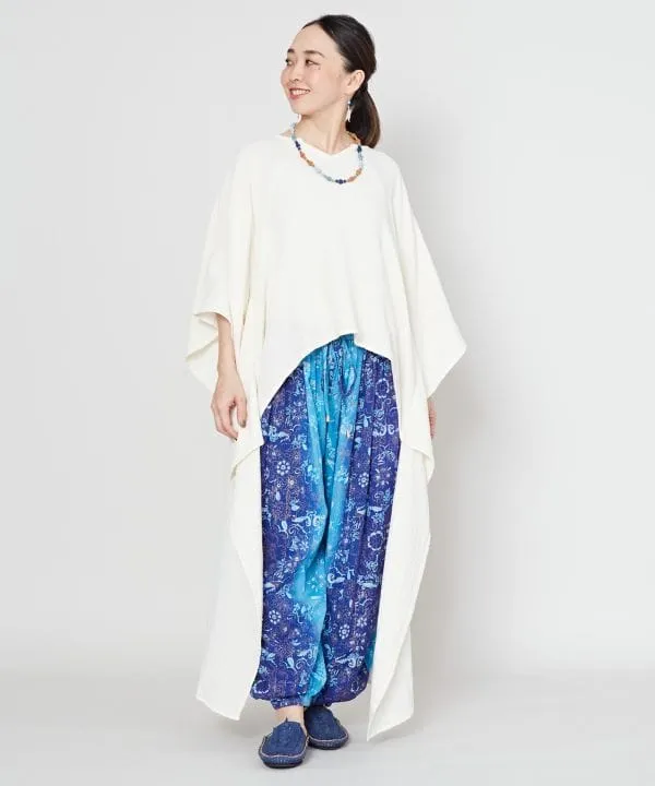 Double Gauze High Low Dress
