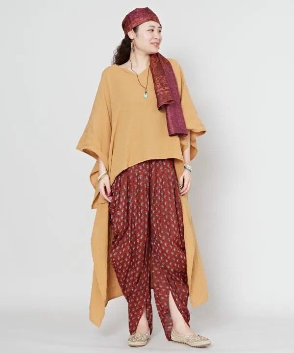 Double Gauze High Low Dress