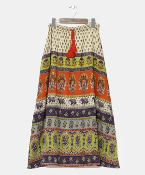 Earthy Tone Bohemian Skirt