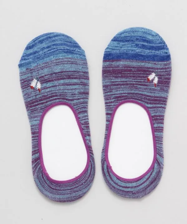 Embroidered Symbol Low Cut Socks 23-25cm