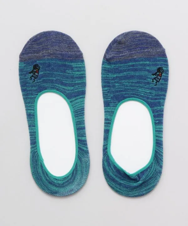 Embroidered Symbol Low Cut Socks 23-25cm