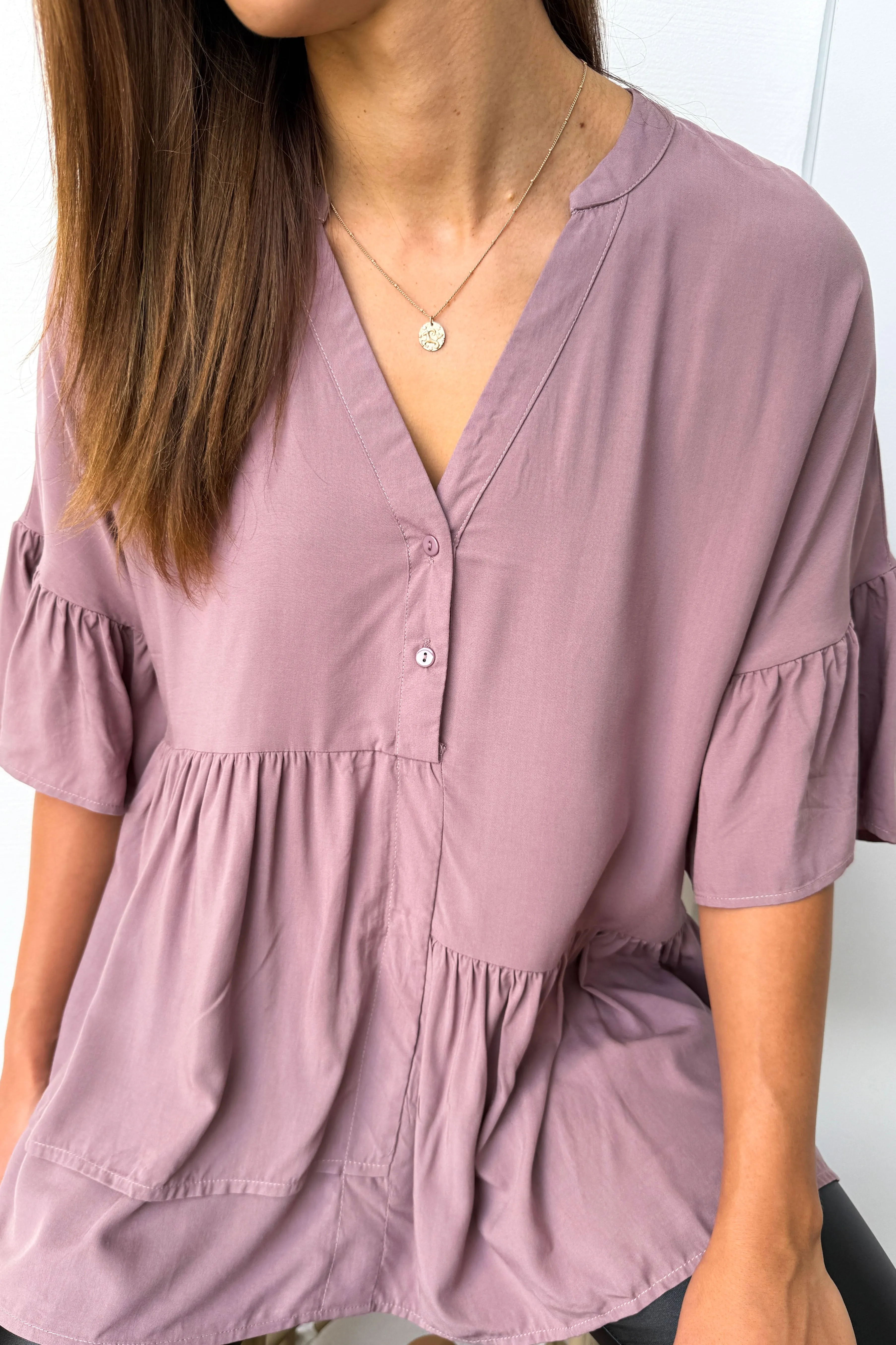 Evie Top - Plain Colours