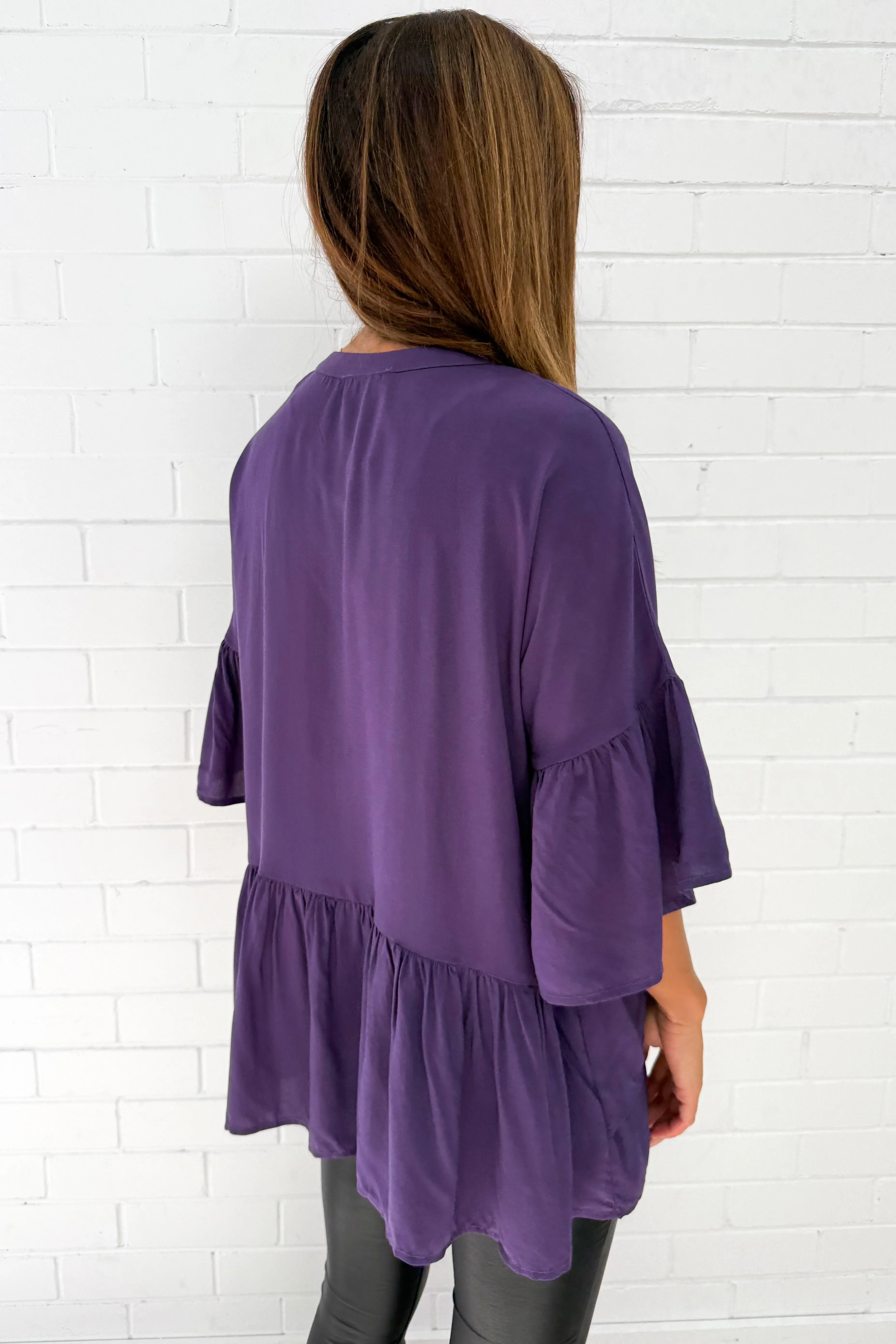 Evie Top - Plain Colours