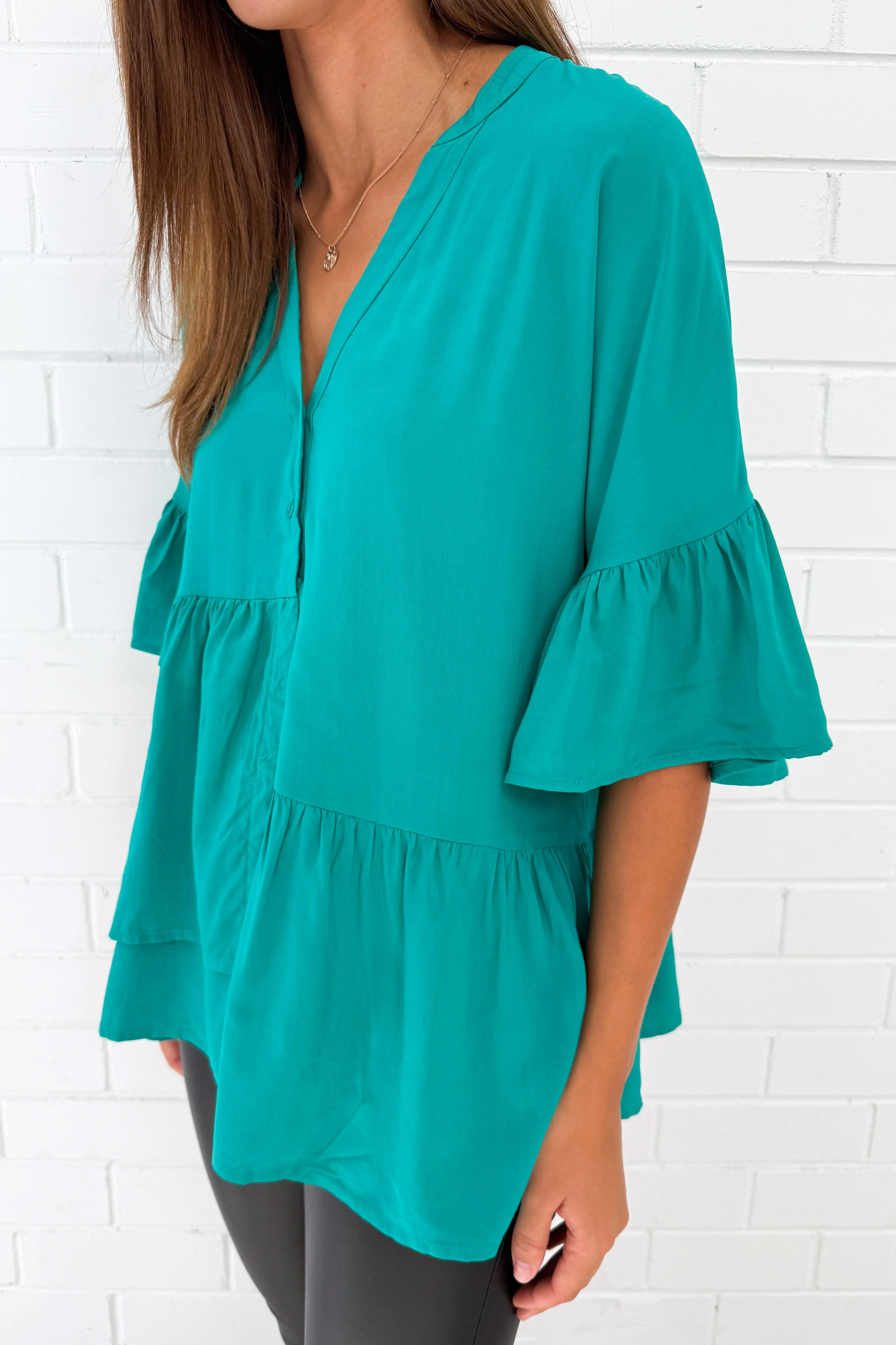 Evie Top - Plain Colours