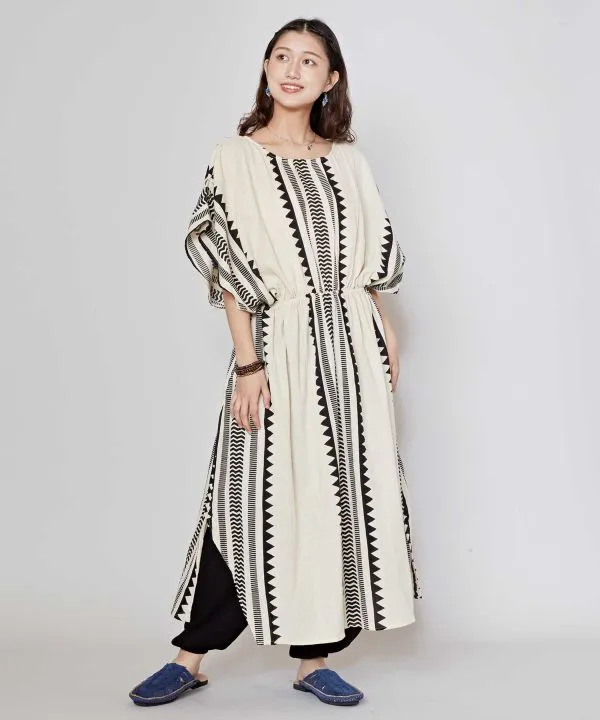 Geometric Patterned Dress