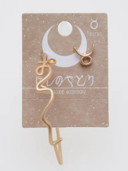 HIRAGANA Zodiac Earrings