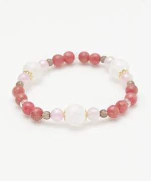 HIYORI - Triangle RHODOCHROSITE Bracelet