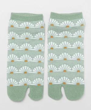 KANOKO Moss Stitch Socks 23-25cm - KIKU-MON