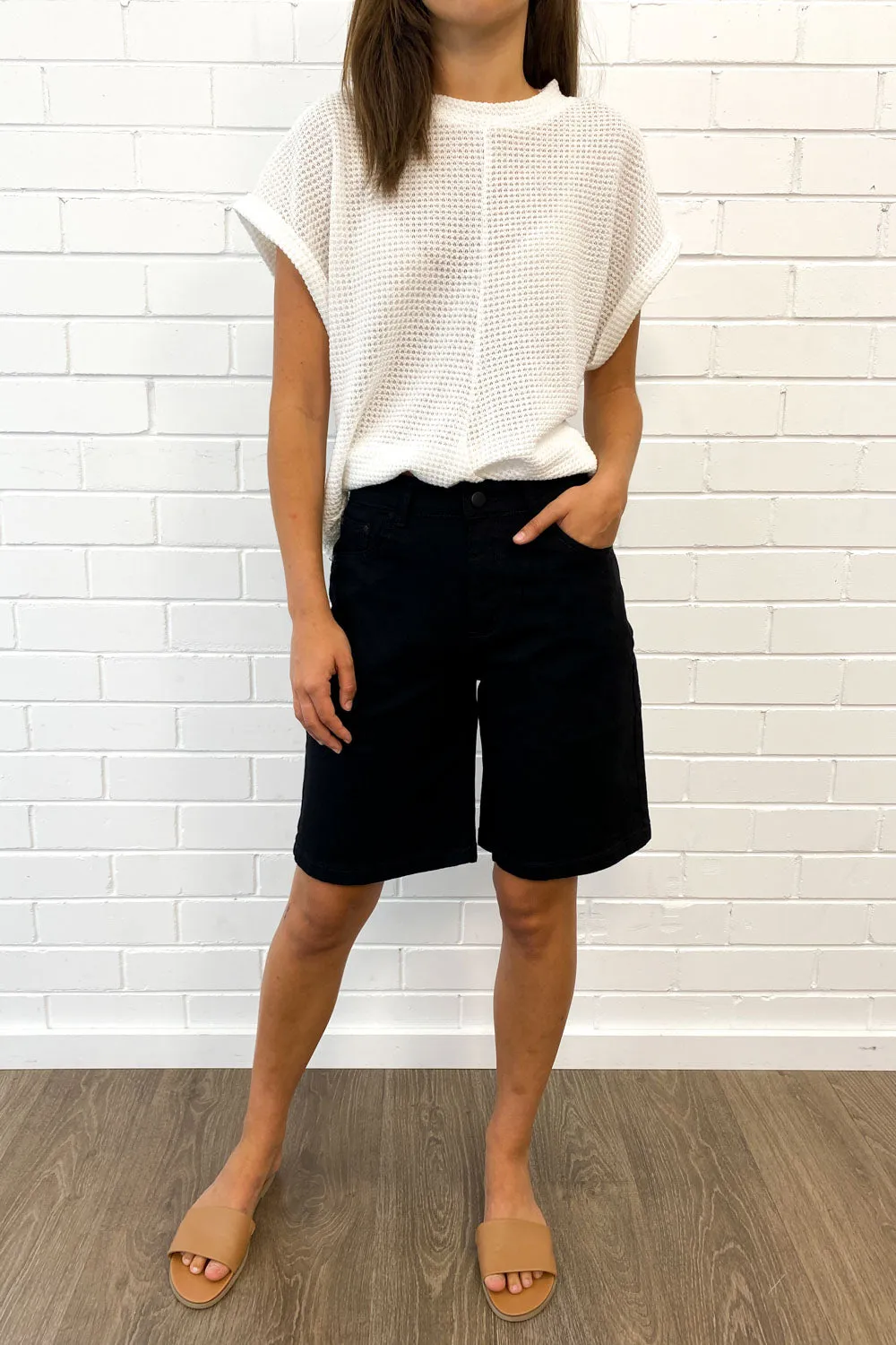 Kayla Denim Jorts