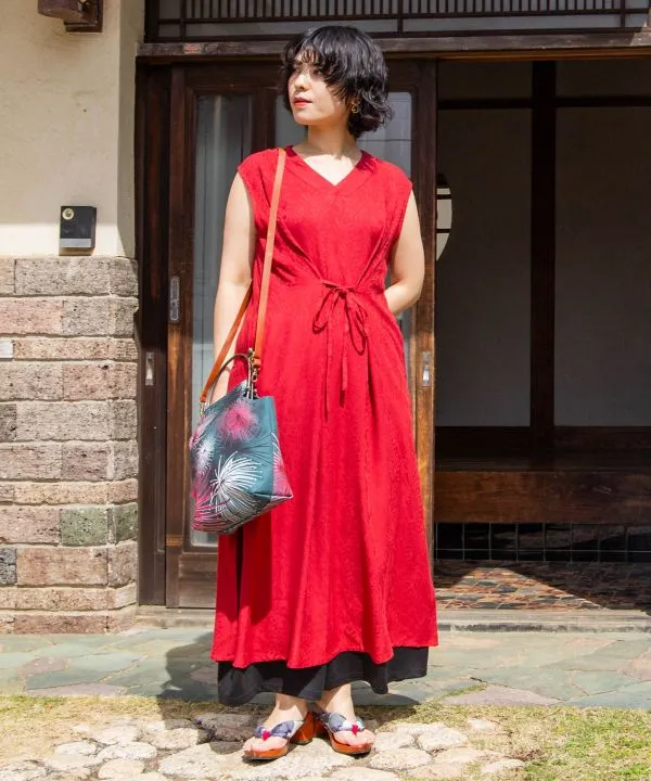 KIKU KAORU - Sleeveless Dress