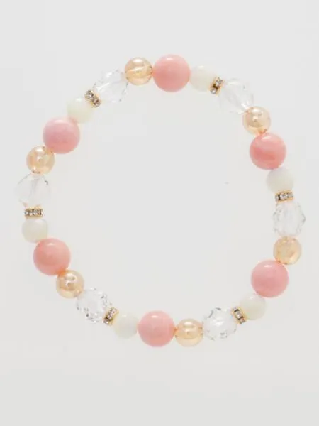 KINJOTENKA - Pink Coral Bracelet