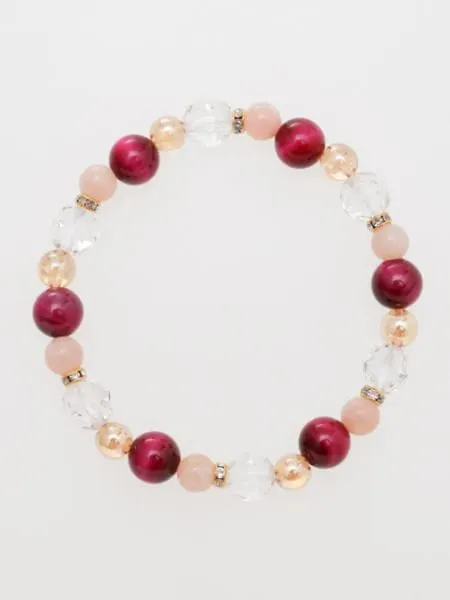 KINJOTENKA - Rose Tiger Eye Bracelet