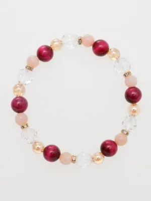 KINJOTENKA - Rose Tiger Eye Bracelet