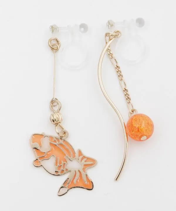 KISSHO Auspicious Clip Earrings