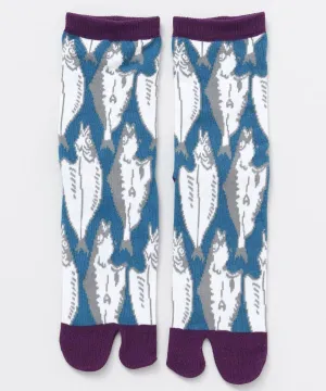 KOMON-GAWA TABI Socks 23-25cm - KAMASU
