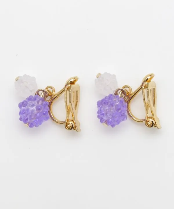 KONPEITOU Clip Earrings