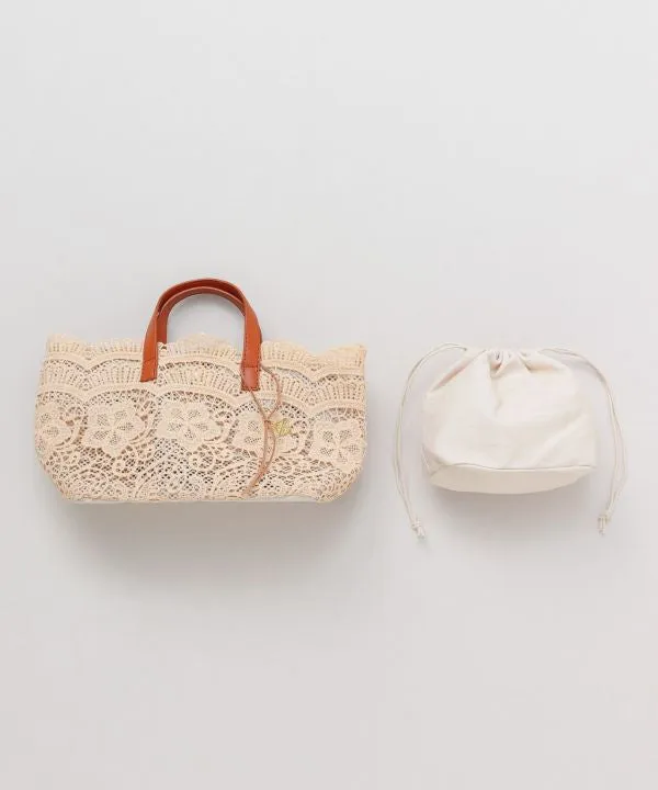 LE PUY Lace Inspired Handbag