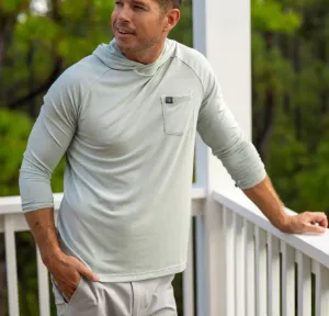 Local boy Heather-Blend Hoodie mist