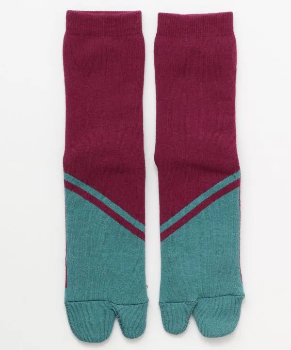 MACHI-MUSUME Thick TABI Socks - 23-25cm
