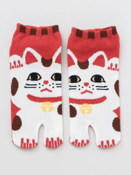 MANEKINEKO Ankle TABI Socks 23??25cm