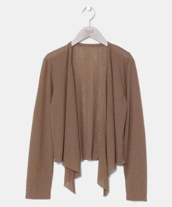 Maomao Sheer Short Cardigan