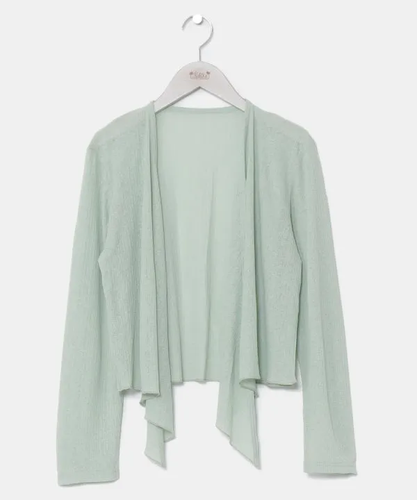 Maomao Sheer Short Cardigan