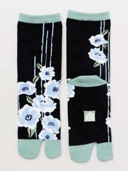 Morning Mist Camellia TABI Socks  23-25cm