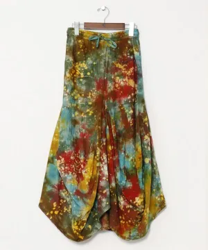 Nepalese Cotton Tie Dye Skirt