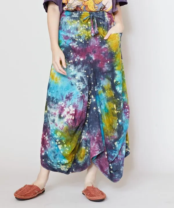 Nepalese Cotton Tie Dye Skirt