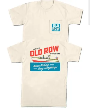 Old Row Outdoors Vintage Boat Pocket Tee