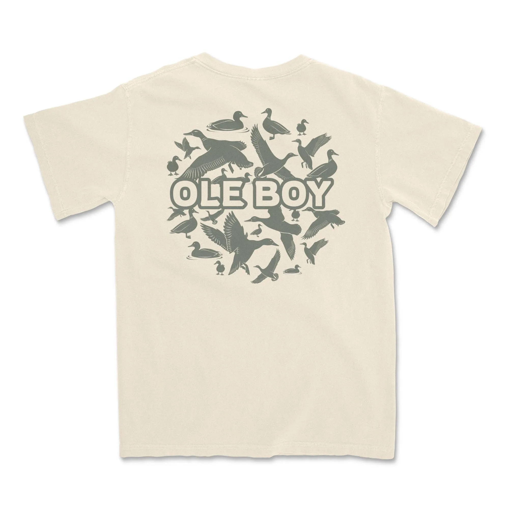 OLE BOY: Circle Duck Pocket Tee