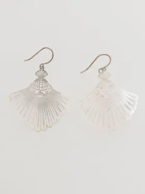 Openwork Peacock Earrings