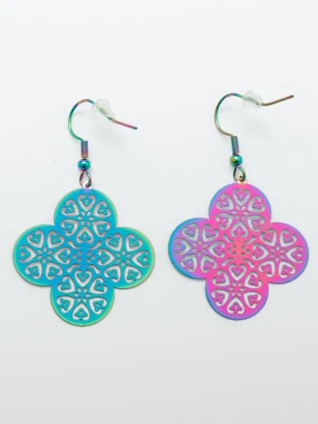 Oriental Hologram Earrings