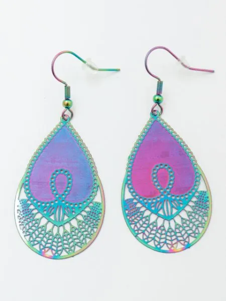 Oriental Hologram Earrings