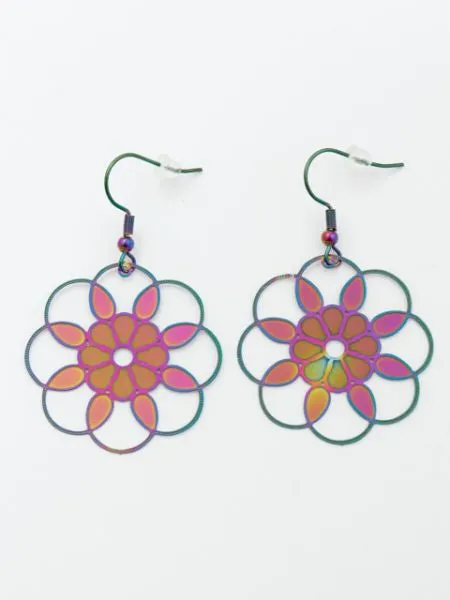 Oriental Hologram Earrings
