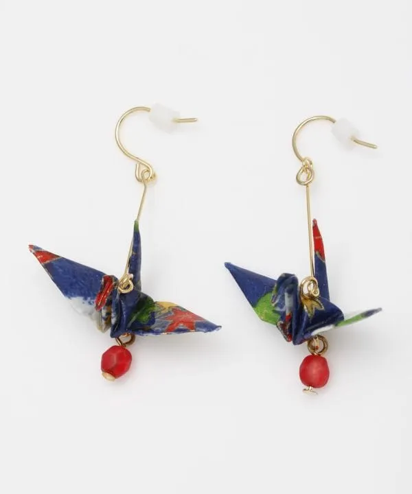 Origami Crane Earrings