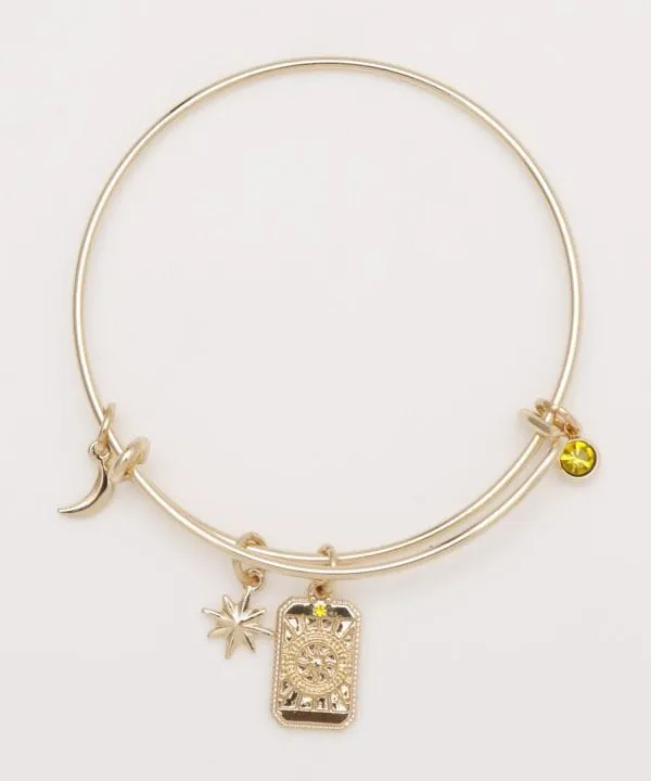 Planet Charm Bangle