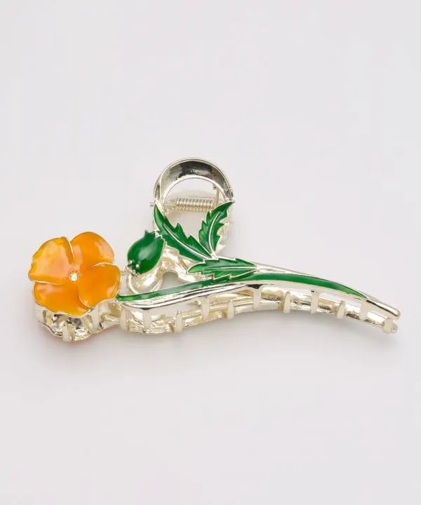 Poppy Blooming Hair Clip